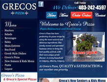 Tablet Screenshot of grecoscalgary.com
